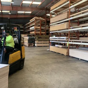 Everything well maintained &amp; organized.