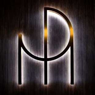 the logo of the restaurant