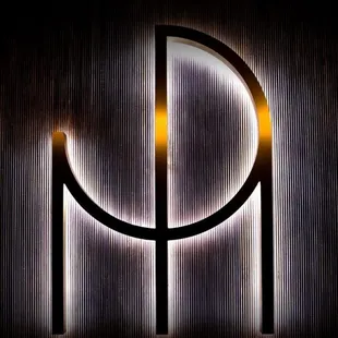 the logo of the restaurant