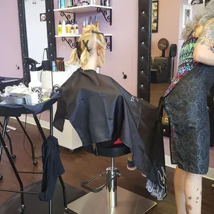 So, she went to PMP, and Clarissa walked her through the process.