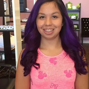 Pmp did my daughters hair and it came out perfect just like we wanted. My daughter is very happy thank you for always treating us right.