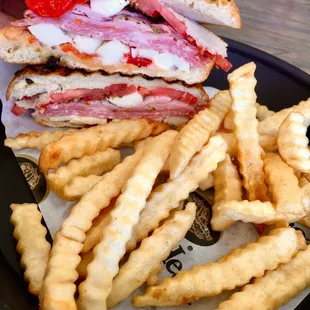 Italian Lover with fries
