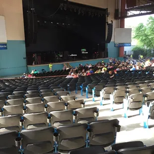 View from accessible seating.
