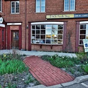 The door in the corner is PNS's entrance.