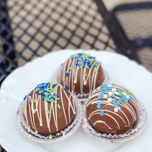 Seahawks Hot Chocolate bombs! Call to place an pre order