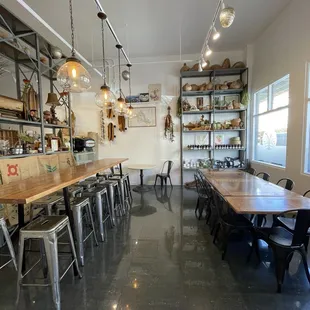 area for meetings or share space