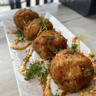 Martini Crab Poppers