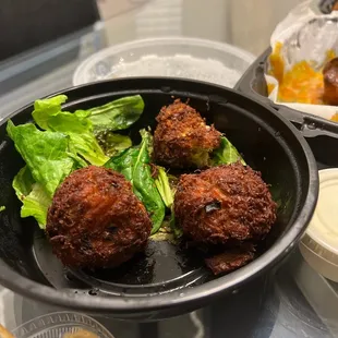 Overcooked Martini Crab Poppers