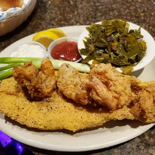 ws a plate of fried food