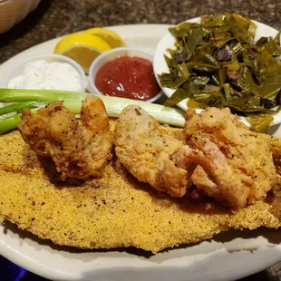 ws a plate of fried food