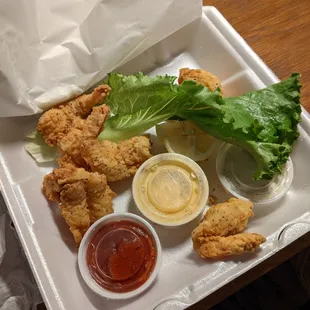 Fried shrimp