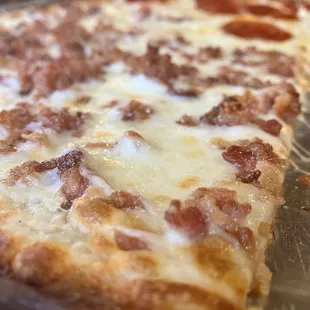 Bacon GF Pizza.