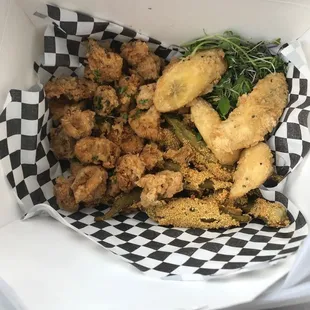 Lions mane popcorn "chicken"