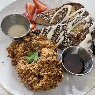 French Toast and Fried Chicken &amp; Toast