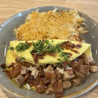Meaty Omelette