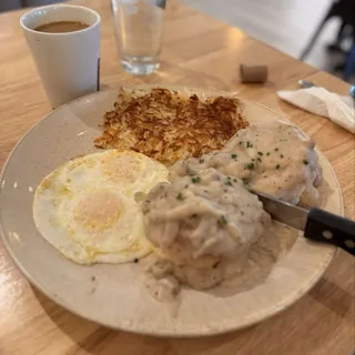 Biscuit N' Sausage Gravy