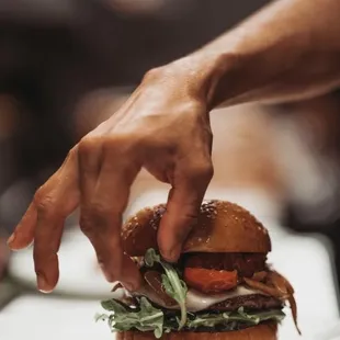 burger, food, burgers