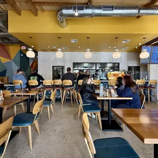 Poached interior seating