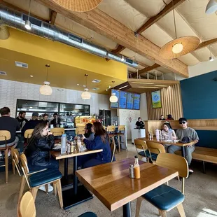 Poached interior seating