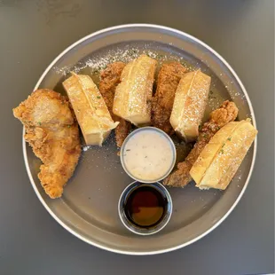 Fried Chicken Caesar Wrap