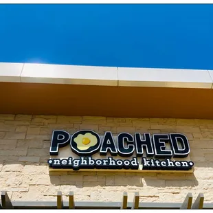 Welcome to POACHED neighborhood kitchen.