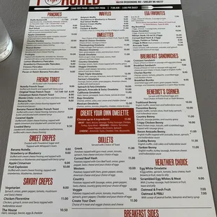 menu, sushi and sashimi