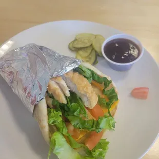 Chicken pita