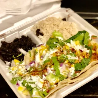 Chicken Taco Platter