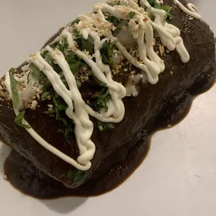 Mole Poblano Burrito