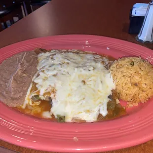 Vegetarian enchiladas