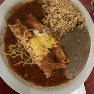 Soft Chicken Tacos Lunch