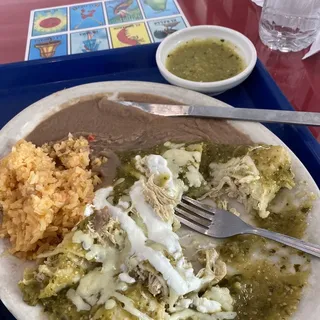 Enchiladas Verdes