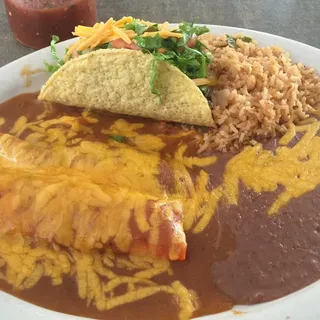 One Crispy Beef Taco