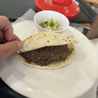 Barbacoa Taco
