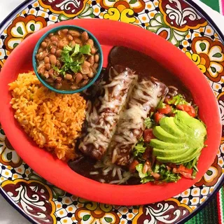 Chicken Mole Enchiladas