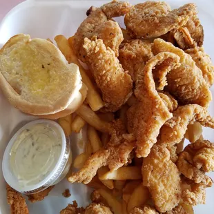 Fried Catfish and Shrimp