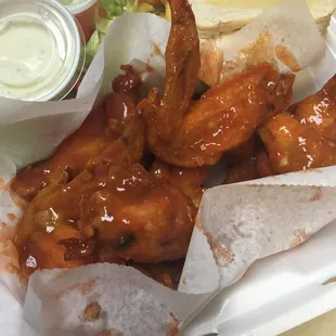 10 piece buffalo wings