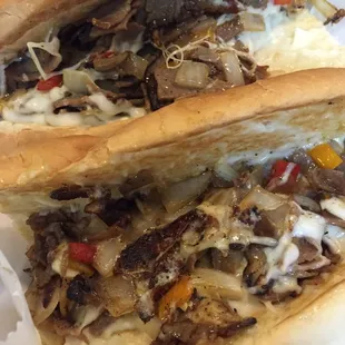 Large steak Poboy