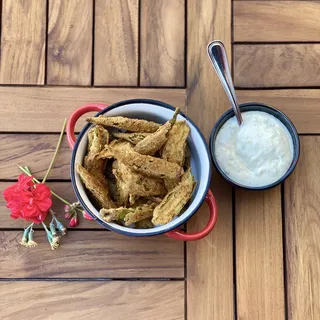 Cajun Fried Okra