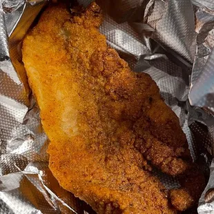 Piece of Fried Catfish