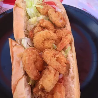 *Fried Shrimp Po Boy
