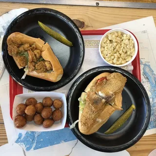 *Fried Tilapia Po Boy