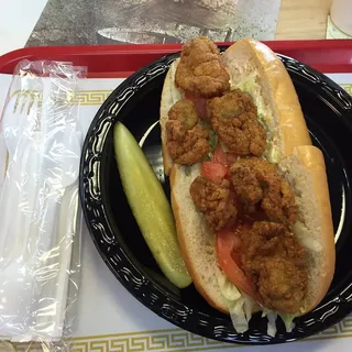 *Fried Oyster Po Boy
