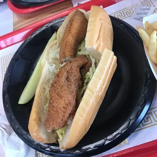 *Fried Perch Po Boy