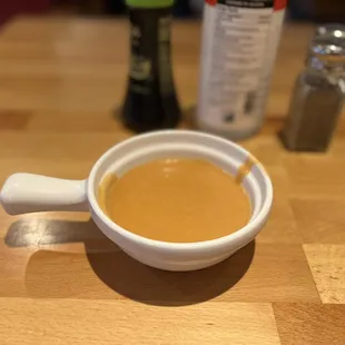 a cup of coffee