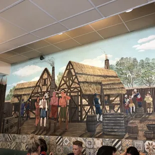 Paintings on the wall