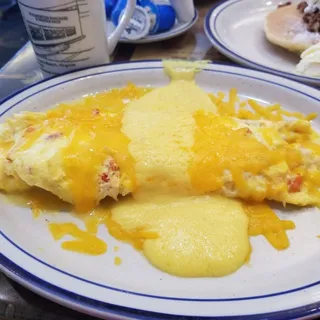 Lobster Omelet HOME FRIES