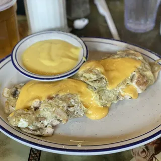 Artichoke Hollandaise Omelet