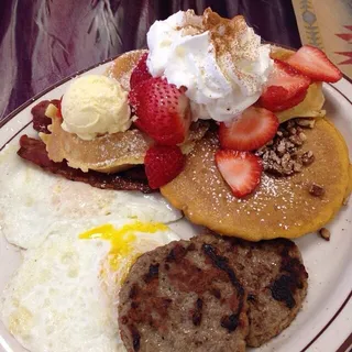 Child's Half Waffle with Protein