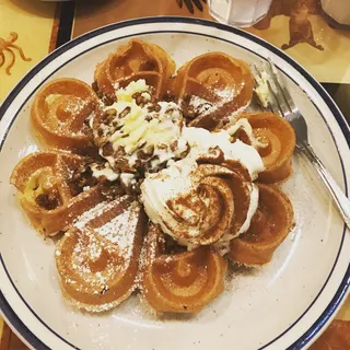 Pecan - Topped Waffle